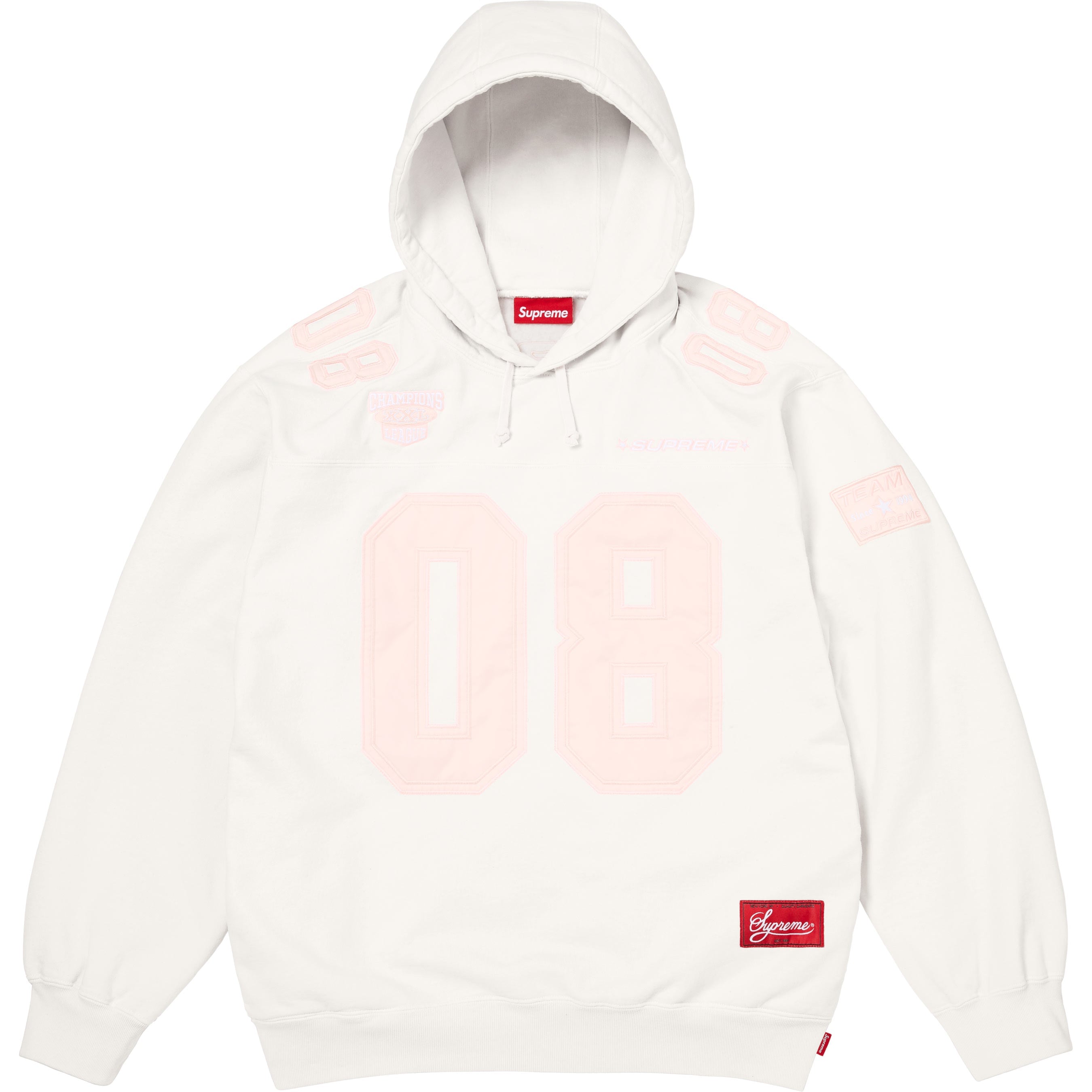 Football Jersey Hooded Sweatshirt view 9